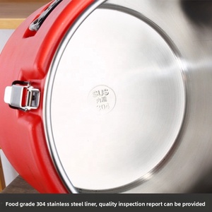 Ensemble de 5 récipients alimentaires écologiques en acier inoxydable bleu pour <span class=keywords><strong>le</strong></span> camping en plein air, utilisation en cuisine pour garder les aliments au chaud ou au froid - Product Image 4