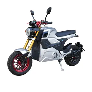 La moto électrique de qualité supérieure exploite le potentiel d'un moteur de 3000W 72V avec une innovation de pointe en matière de batterie au lithium