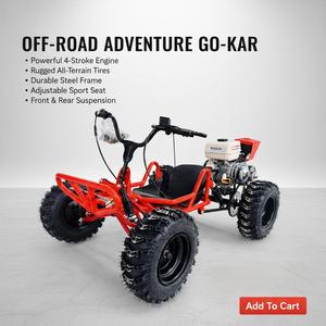 <span class=keywords><strong>Kart</strong></span> tout-terrain à essence pour adultes, deux temps, 90 cm³ - Product Image 2