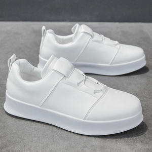 Nouvelles Chaussures de Sport Décontractées Tendance 2026 - Cuir Couleur Unie, Confort Léger, Semelle Plate Rehaussante, Style Marche - Product Image 3