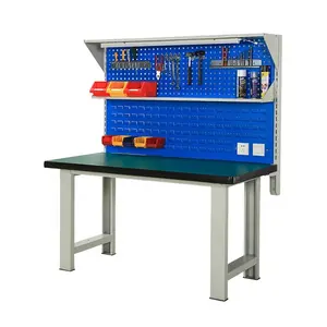 ESD modular garage workbench with storage