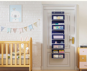Best Price Kitchen Home Organizer Storage Foldable 5 Layers Hanging Wall Door Functional Storage Doors Storage Rack - Product Image 4