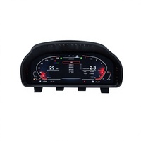 Nouvel ensemble d'instruments LCD Yuefu UI Plug & Play 10,25 pouces avec TPMS, tableau de bord virtuel noir, garantie 1 an, BMW Série 5 2010-2017
