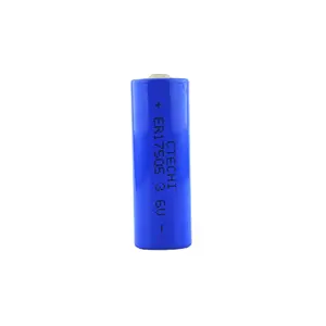 CTECHi 3.6V 3200mAh ER17505 แบตเตอรี่ลิเธียมเหล็ก 3.6V แบตเตอรี่ลิเธียม