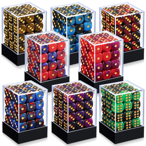 12mm 6 Sided Mini <b>Dice</b> <b>Set</b> for School Classroom Table Games D6 Game Standard <b>Dice</b> with Portable Plastic Box for Teaching Math - Product Image 5