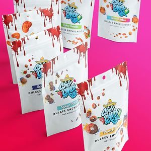 Bolsa de plástico para caramelos liofilizados, estampada personalizada, sellada, con cremallera resellable - Product Image 5