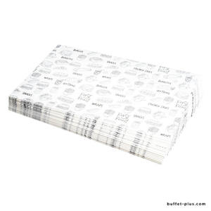 Papel Kraft Recubierto de Cera de Grado Alimenticio, Impreso Personalizado, Antigrasa, para Envolver Hamburguesas, Sushi, Azúcar y Piruletas - Product Image 2