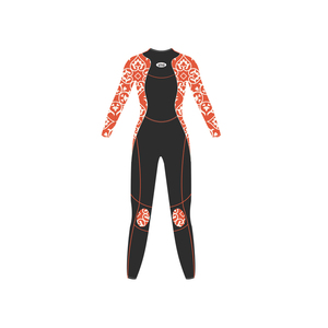 Customizable 3mm Neoprene <strong>Wetsuit</strong> for Surfing Freediving Snorkeling Spearfishing-Printed Design for Adults - Product Image 3