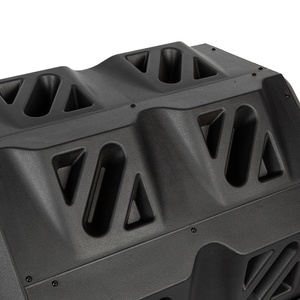 Ver ferme 160L 43 gallons noir Tumbling extérieur Composter jardin plastique bac à Composter - Product Image 5