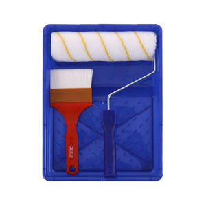 Outil à poignée multi-usage de 9 pouces, brosse outil de <span class=keywords><strong>peinture</strong></span>, <span class=keywords><strong>rouleau</strong></span> de <span class=keywords><strong>peinture</strong></span>, ensemble de brosses avec plateau - Product Image 1