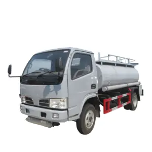 Dongfeng 4x2 95hp 4 טון 5000L סולר refueler הפצה נייד מיני דלק tanker