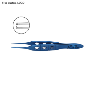 Fórceps de tejido médico Bishop Harmons con fórceps de vendaje de dientes estándar 1x2 <span class=keywords><strong>instrumentos</strong></span> quirúrgicos - Product Image 1