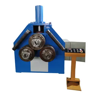 Dobladora de perfiles hidráulica, máquina dobladora de tubos de acero en U, dobladora de tubos con canal de hierro
