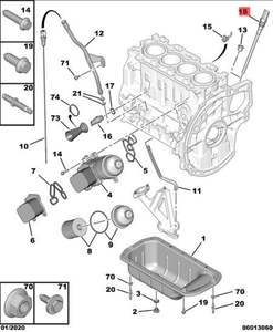 Sensore Livello Olio Motore OE 1131G2 9654613680 per Peugeot 207 3008 308LL 408 508 RCZ Citroen C4L C5 <span class=keywords><strong>DS</strong></span> DS3 DS4 DS5 1.6T - Product Image 2
