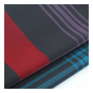 2024 Groothandel Zara Comfortabele Rimpelvrij Textiel 47% Polyester 3.6% Spandex Garen Geverfd Super Ruit Stof Voor Kleding