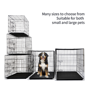 <span class=keywords><strong>Cage</strong></span> à chien pliable et <span class=keywords><strong>cage</strong></span> à animaux de compagnie pliable, enclos pour animaux de compagnie en métal durable, poulailler extérieur aéré, chenil portable pour chien - Product Image 3