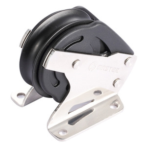 Master SPB-5714F Upright Mixed Sideplate Sailboat Ball Bearing Pulley 57mm Wheel Diameter 12mm Wire Diameter <b>Marine</b> <b>Hardware</b> - Product Image 2