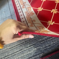 Bestseller Luxus maschinell hergestelltes Polyester wasserdichter rutsch fester Teppich Teppich Lang geformte Blumen Haustür Übung Camping