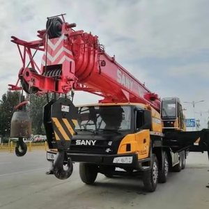 Grue mobile Sany d'occasion à bas prix de 90 tonnes, excellent prix pour les projets de construction - Product Image 1