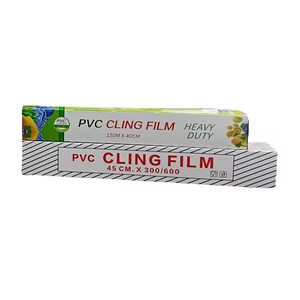 Rotoli di pellicola <span class=keywords><strong>trasparente</strong></span> riutilizzabile <span class=keywords><strong>estensibile</strong></span> con taglierina scorrevole per un taglio rapido per il servizio di ristorazione della cucina del ristorante - Product Image 5