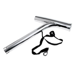 Soporte para caña de pescar de acero inoxidable 316 con correa para pescar en barcos y yates - Product Image 1