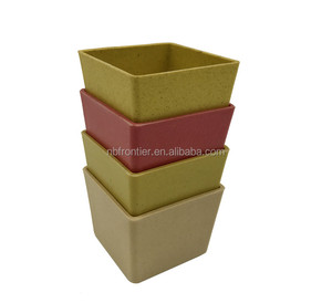 China fabricada <span class=keywords><strong>casa</strong></span> decoración Natural barato de fibra de bambú de macetas de flores - Product Image 1