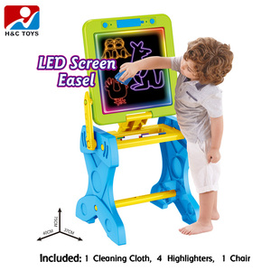 二合一儿童学习桌塑料儿童画板支架 - Product Image 4