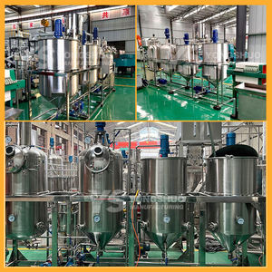 야채 식용 유채 콩 땅콩 기름 물리적 정제 겨자 손바닥 식용유 정련기 해바라기 기름 정제 기계 - Product Image 5