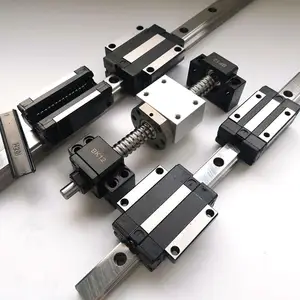 Preço barato heavy duty guia linear HGH15CA guia suavemente linear slide hgh movendo conjunto ferroviário guia linear cnc