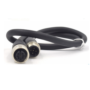 IP65 IP67 IP68 M12 4 pin thẳng Nam sang nữ nhựa không thấm nước 2/3/4/5/6/7/8/10/12/17 pin kết nối cáp assenmbly - Product Image 4