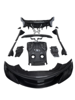 Kit de carrosserie de conversion en fibre de carbone humide style 600LT pour 540C 570S Spider Cabriolet Roadster, vente en gros d'usine, 100% fibre de carbone