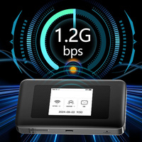Mi-Fi 5G Router WiFi6 Yüksek Hızlı İnternet SIM Kartlı 5G Cep Hotspot'u Güvenlik Duvarı ve VPN ile SOHO için