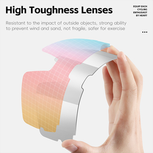 WEST BIKING Lunettes myopie à grand cadre haute ténacité Lunettes de soleil HD Production de soleil Lunettes de soleil polarisées anti-éblouissement <span class=keywords><strong>pour</strong></span> les sports de plein air - Product Image 3
