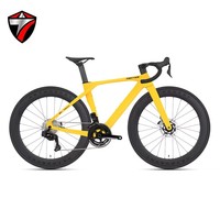 Vélo de route T10pro 2e génération en carbone intégral avec freins hydrauliques, transmission électronique sans fil et groupe WheelTop TX 24S – Vente en gros
