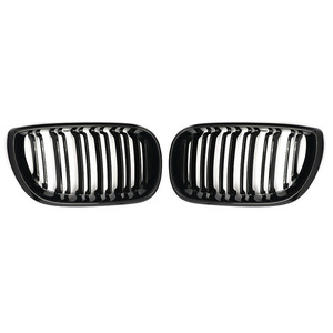 Calandre BMW 2002-2005 Série 3 E46 Noir Brillant Ligne Simple pour Amélioration et Rétrofit - Product Image 5