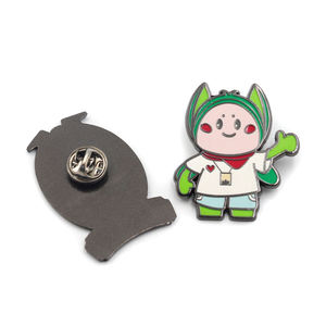 Toptan özel yumuşak emaye Pins sert Metal yaka rozetleri kişiselleştirilmiş Lions kulübü Logo moda mektuplar serigraf şapka pimleri - Product Image 6