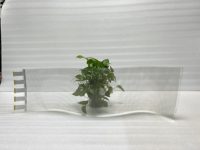 Film LED transparent souple P8 haute luminosité pour vitrine de centre commercial