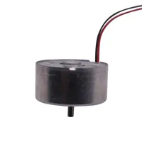 1 pièce Nouveau Moteur de ventilateur miniature antidéflagrant à courant continu à balais en série, en métal, 05-12V, pour équipement audio, jouets, machines de jeu, robots