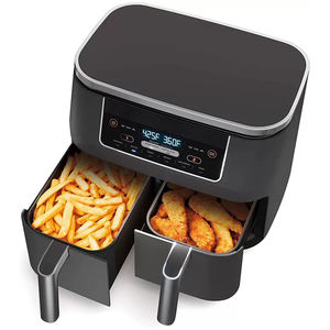 Friteuses à air intelligentes en gros, appareils de cuisine <span class=keywords><strong>Ninja</strong></span>, <span class=keywords><strong>friteuse</strong></span> à air électrique multifonctionnelle numérique double 6L 8L sans huile - Product Image 1