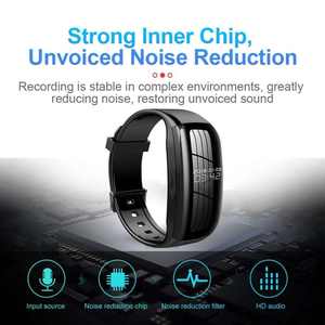 Enregistreur vidéo Sports Montre intelligente Enregistreur vocal Bracelet intelligent professionnel Enregistrement Réduction du bruit HD - Product Image 2