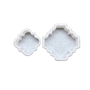 All'aperto di pavimentazione stradale di plastica pavimento di mattoni piastrelle di cemento lastricato in calcestruzzo muffa - Product Image 1