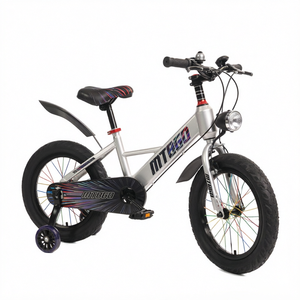 MTBGO Vélo Enfant 12 Pouces Nouveau Style VTT pour Garçons et Filles de 6-8 Ans, Cadre en Acier, Freins, Design Montagne, Certifié CE - Product Image 2