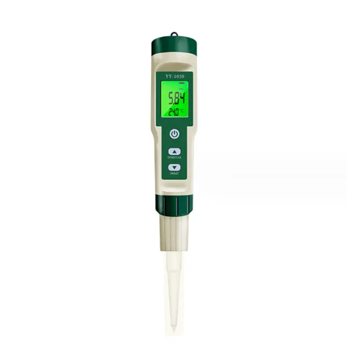 YY-1030 thực phẩm PH meter Nhiệt kế điện cực pH Dụng cụ đo lường cho Aquarium chất lượng nước Tester thực phẩm thịt pho mát sữa đất