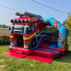 GMY Structures gonflables de football, château gonflable pour bébé avec toboggan, aire de jeux pour enfants en location pour les fêtes, intérieur - Product Image 4