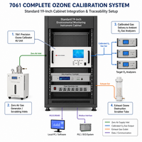 Calibrateur d'ozone haute précision 7061 (1,5 %), générateur ultraviolet, photomètre, protection IP57, puissance 150 W pour laboratoire de métrologie