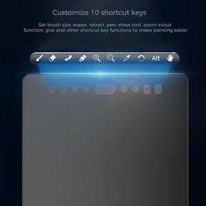 Tavoletta professionale da disegno a 8192 livelli <span class=keywords><strong>con</strong></span> Display LCD <span class=keywords><strong>con</strong></span> <span class=keywords><strong>penna</strong></span> grafica digitale tavoletta digitale portatile <span class=keywords><strong>con</strong></span> stilo senza batteria - Product Image 5