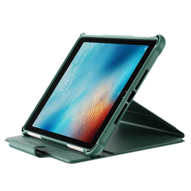 360 Degree Rotation Shockproof PU Leather Kickstand Protective Tablet Cover for Apple ipad 9.7 2017/2018 tablet case