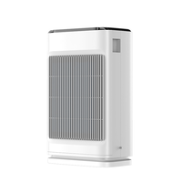 Penjernih Udara Hewan Peliharaan untuk Rumah dengan Filter Karbon HEPA, Layar PM2.5, Sensor Bau TVOC, Remote Control, 200m3/jam CADR