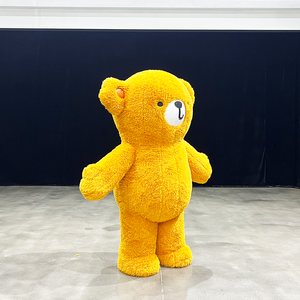 Costume de mascotte gonflable personnalisé, costume de mascotte ours ambulant, combinaison gonflable publicitaire pour adultes - Product Image 4