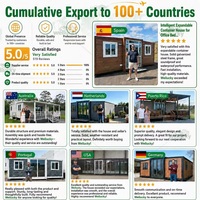 Villa modulaire extensible WELLUCKY pour projets de maisons de vacances - Maison préfabriquée contemporaine avec toutes les commodités résidentielles